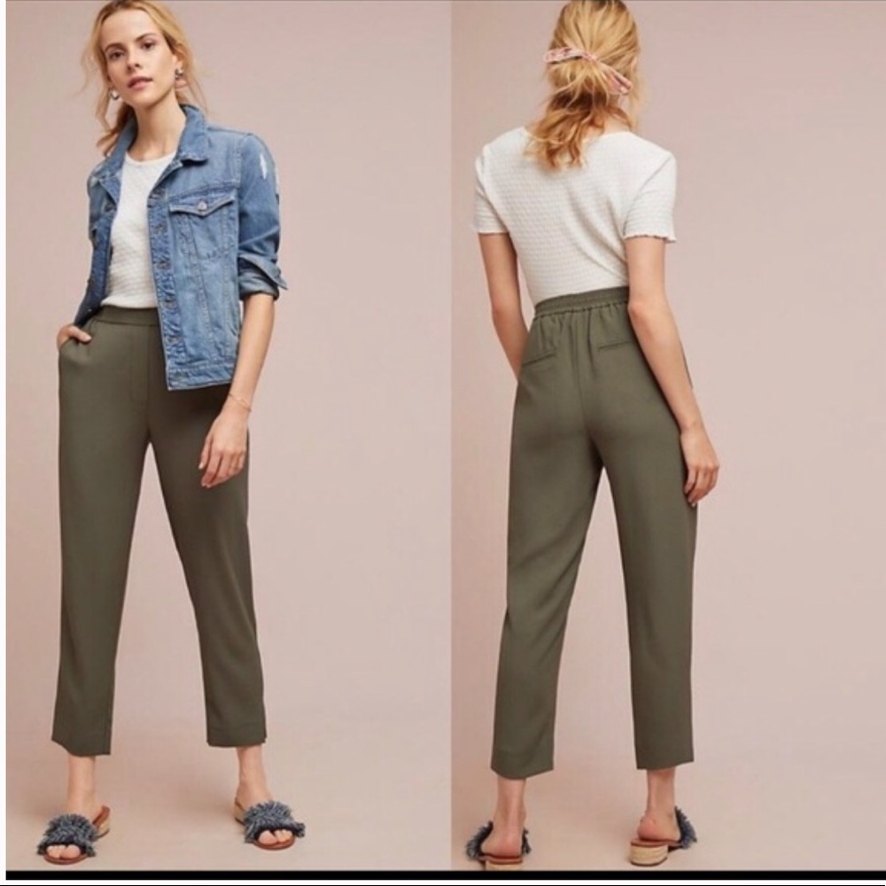 The Essential Pull On Trouser by Anthropologie